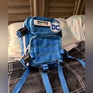 Wolfpak DC Comics Blue Tactical Backpack